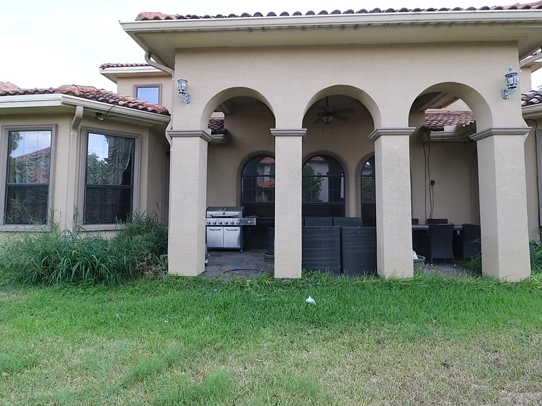 Back of House w Covered Patio