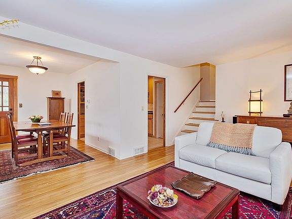 Adjacent Dining Room offers easy flow for entertaining