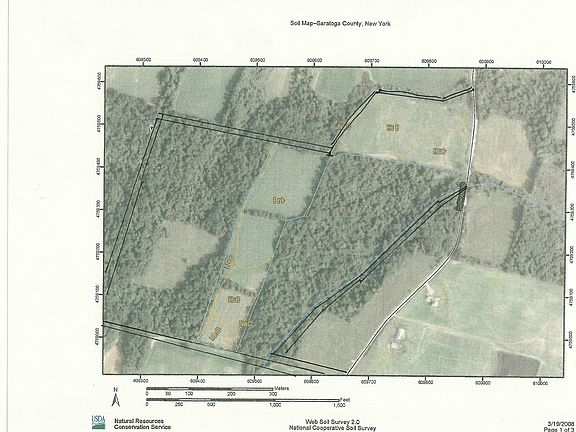 Aerial view of the farml 