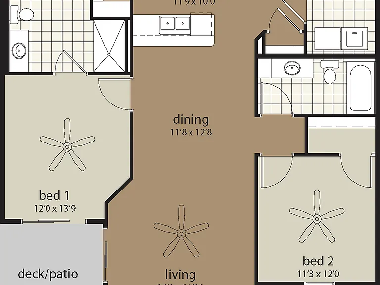 2 Bdrm- 6310 Bldg 2 Bdrm- 6310 Bldg