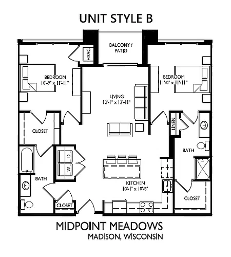 Floor plan B