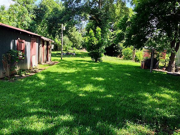 Backyard that extends to the street behind the home!