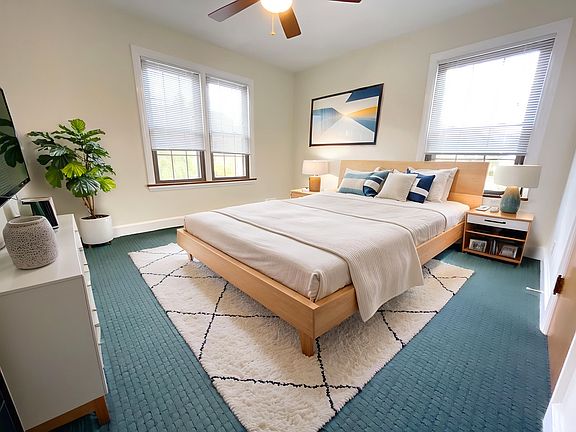 Virtually Staged Bedroom