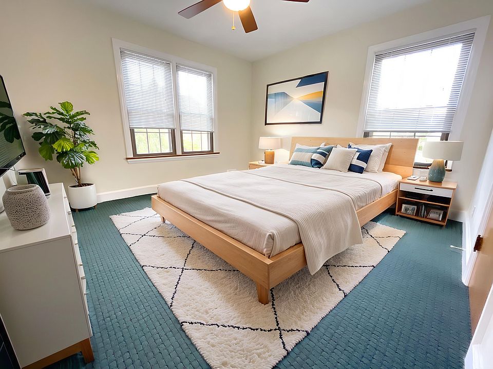 Virtually Staged Bedroom