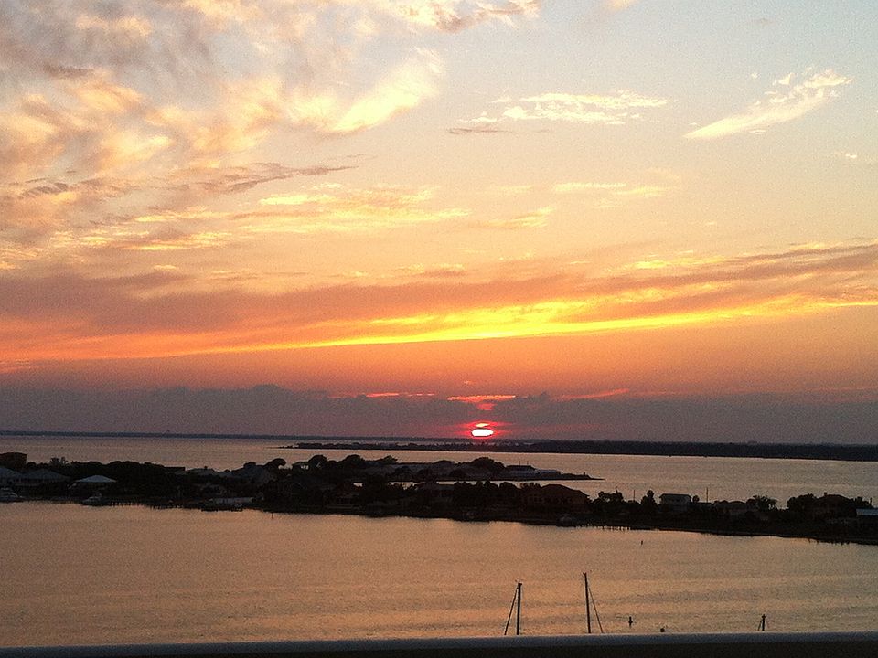 View from the balcony. 