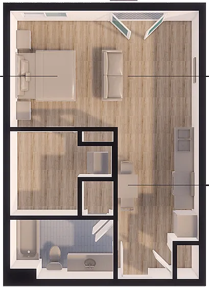 Floor plan S-1