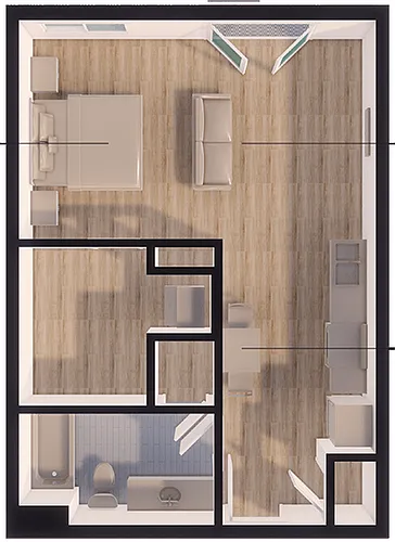 Floor plan S-1