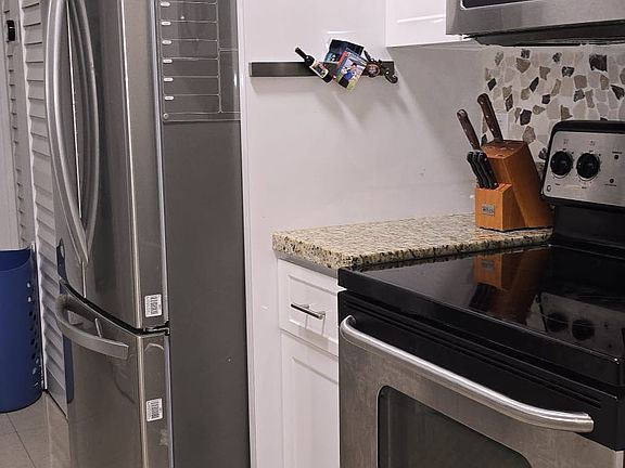 New stainless steel appliances