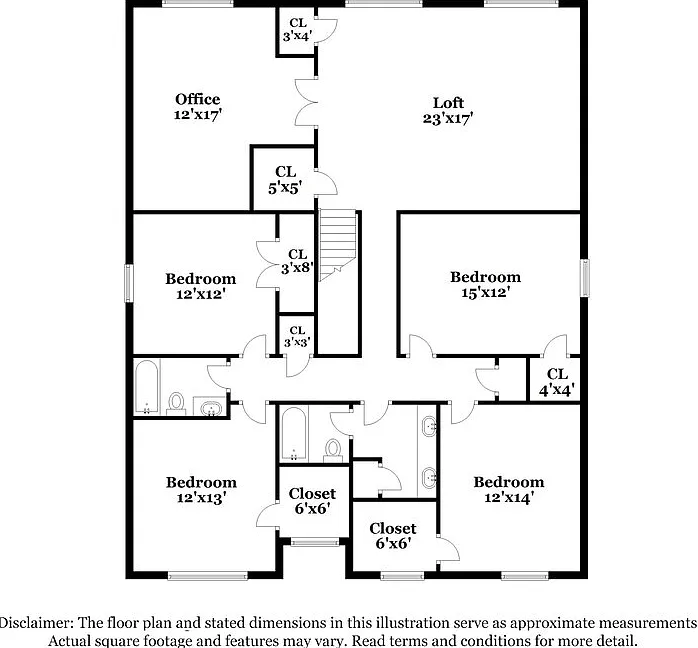 5 bed, 3.5 bath, 3389 sqft, $3,055 — Photo 3