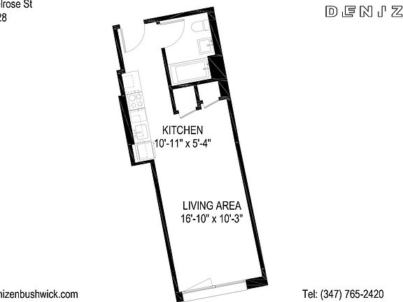 2nd image of 123 Melrose St APT 328