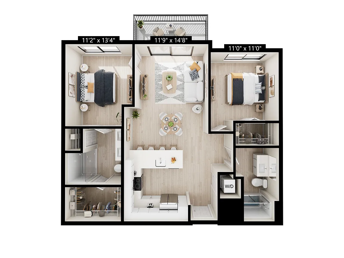 Floor plan B1