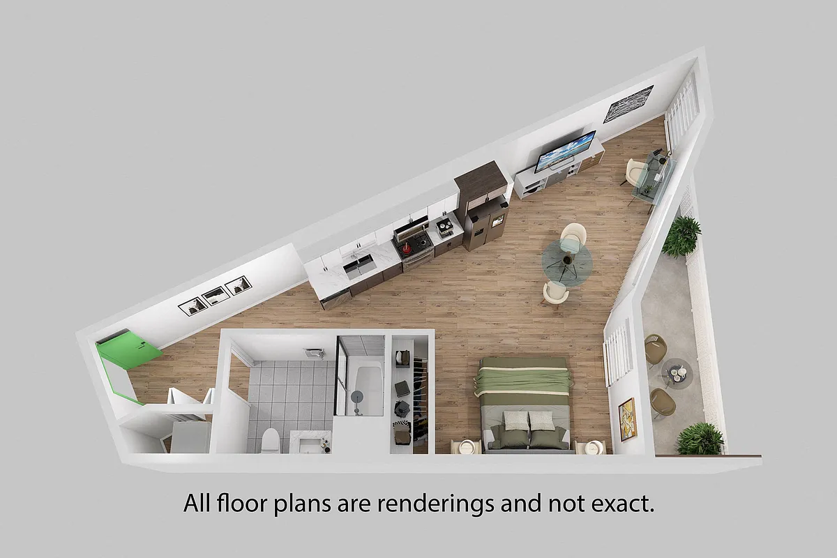 Floor plan Studio
