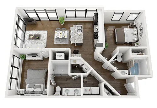 Floor plan The Kirkwood