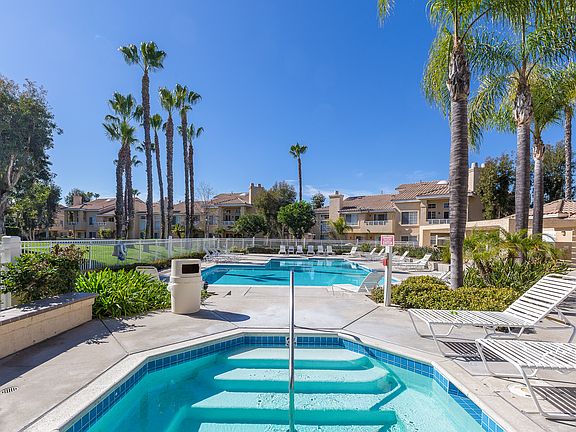 One of two stunning pools