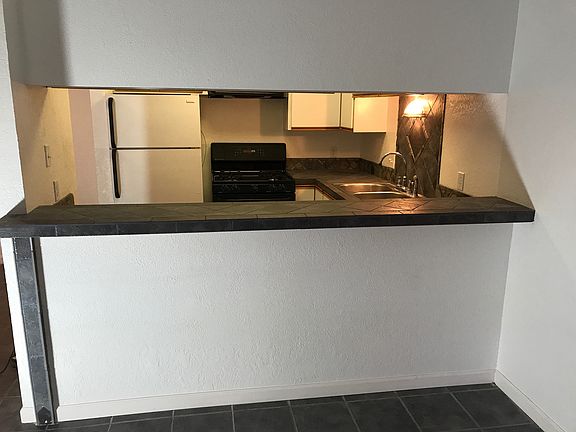 Kitchen view from living room