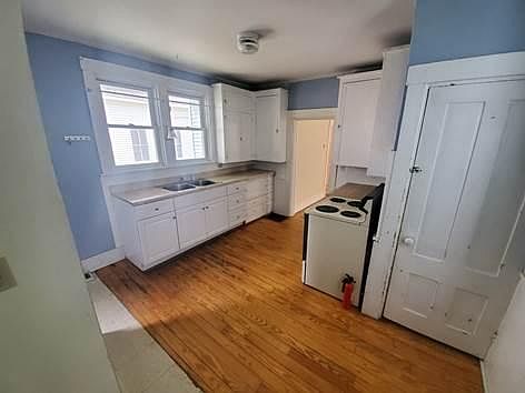 Kitchen, view 1; ample cabinet storage