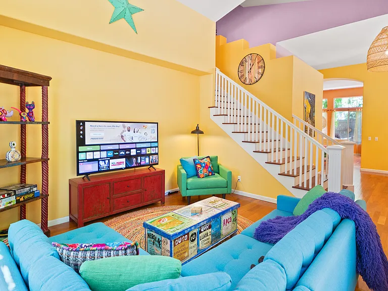 Spacious open floor plan