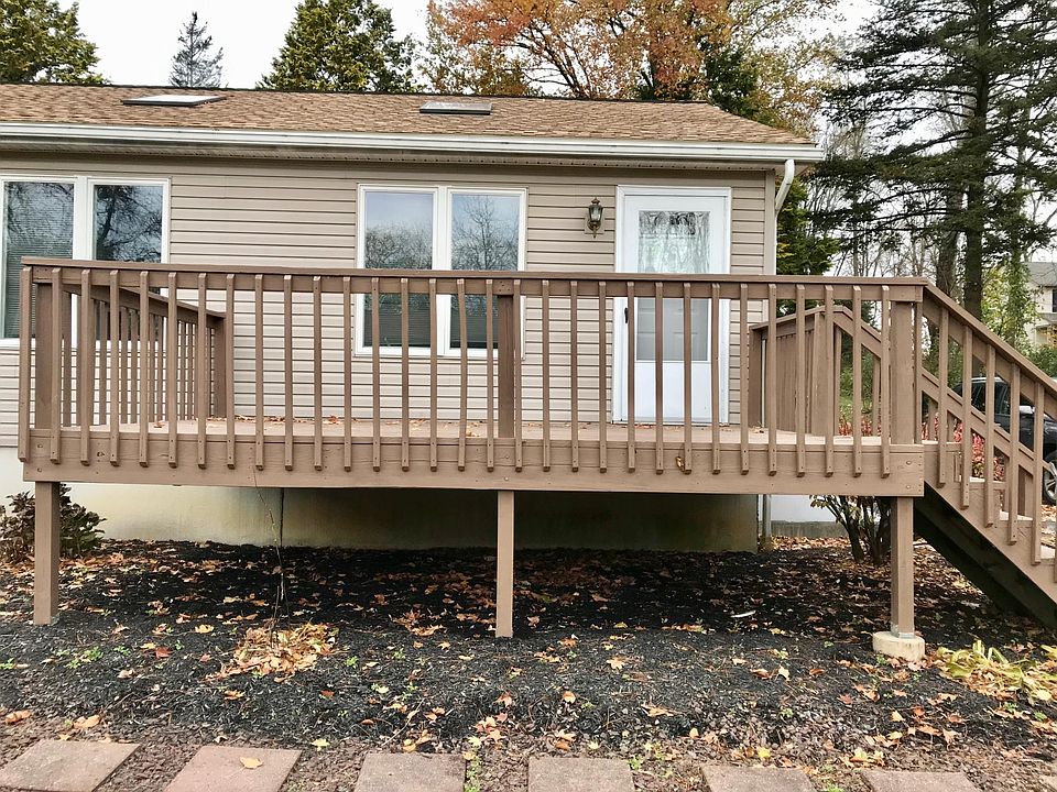 Nice sized deck.