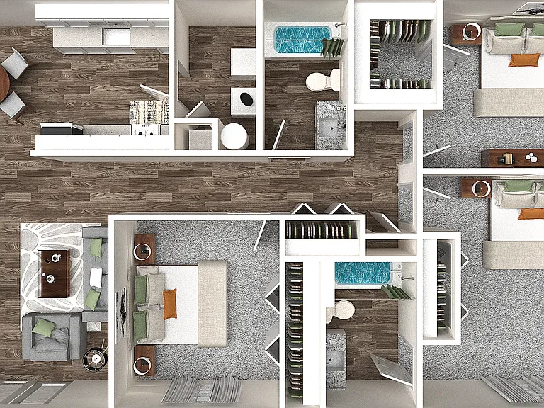 Three Bedroom Two Bathroom Three Bedroom Two Bathroom