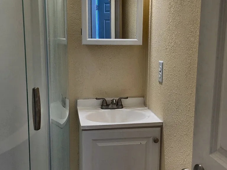 Remodeled shed - full bathroom