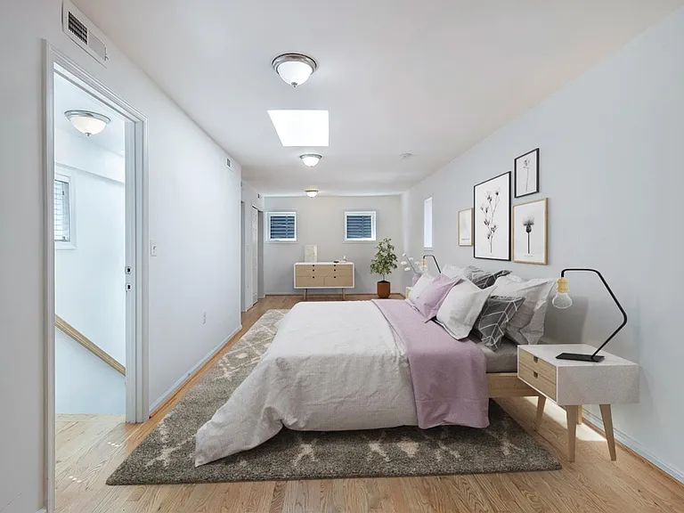 Bedroom 1. This image shows a virtually furnished space. Bedrooms come unfurnished.