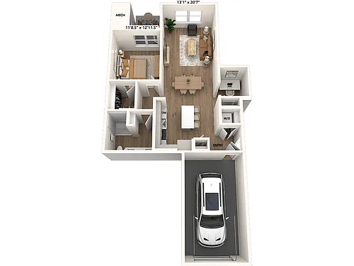 Floor plan A3 Den-Direct Garage-952-Scheme III