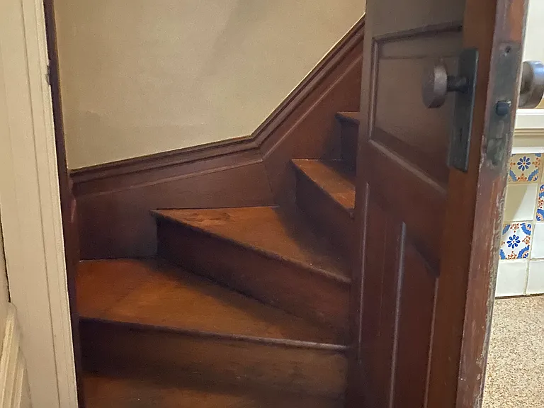 Back staircase from kitchen to 2nd floor