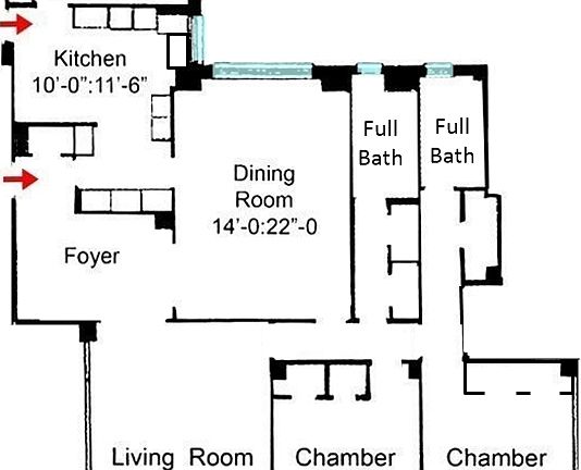2nd image of 255 W 88th St APT 9B