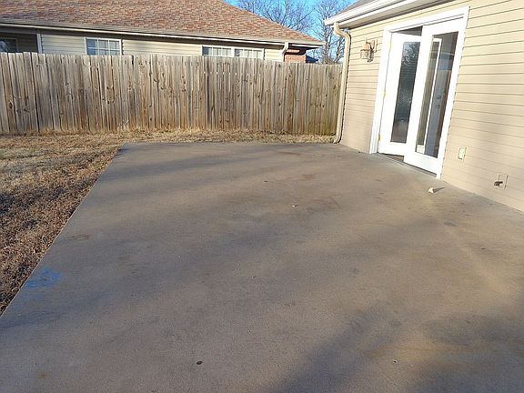 Back patio