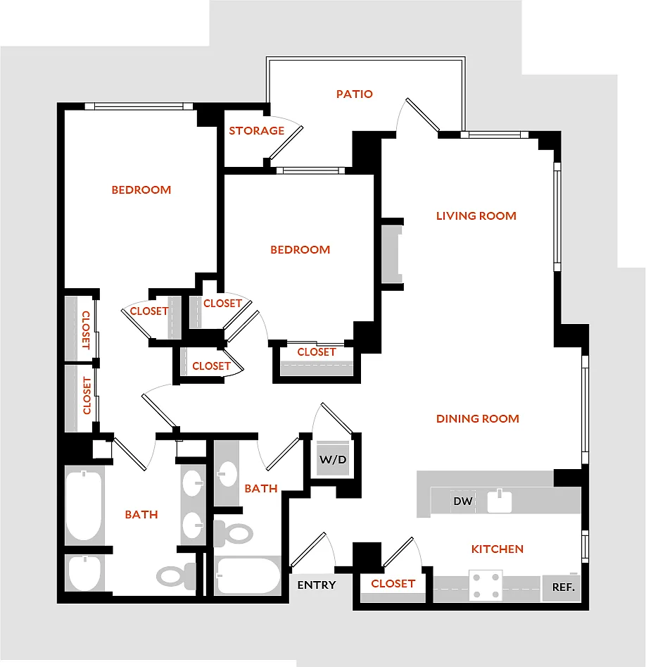 Floor plan Plan 2I