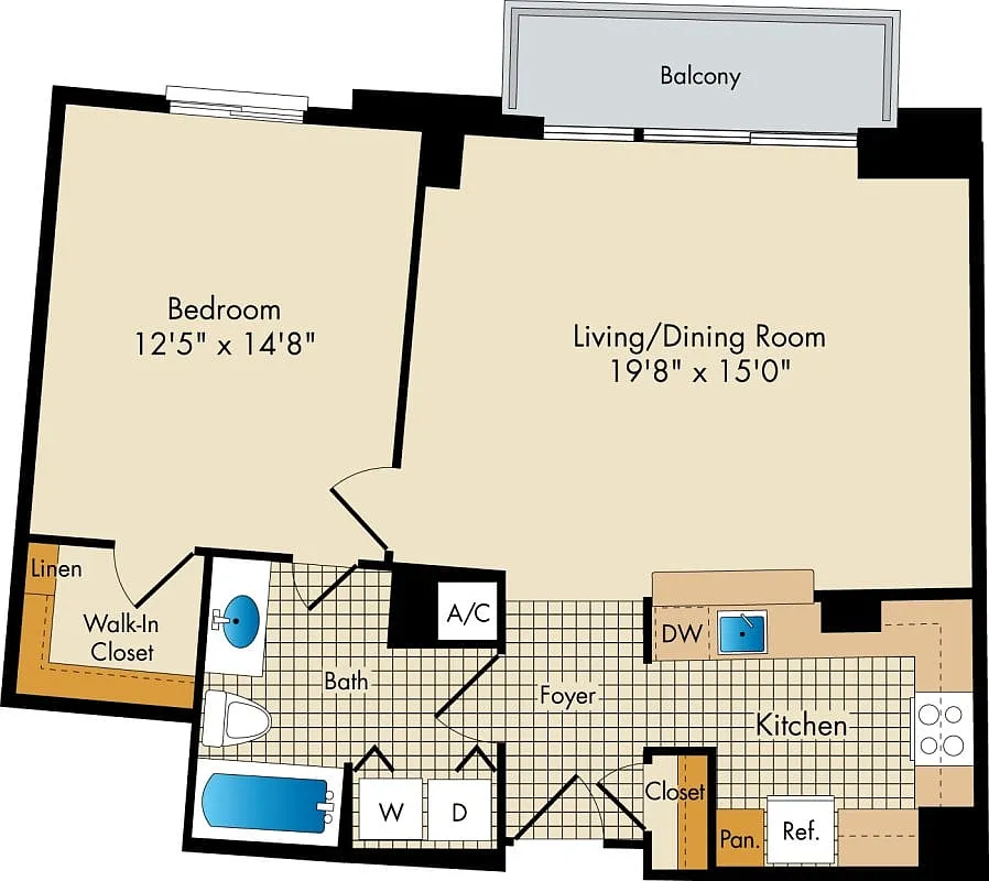 Floor plan Montgomery