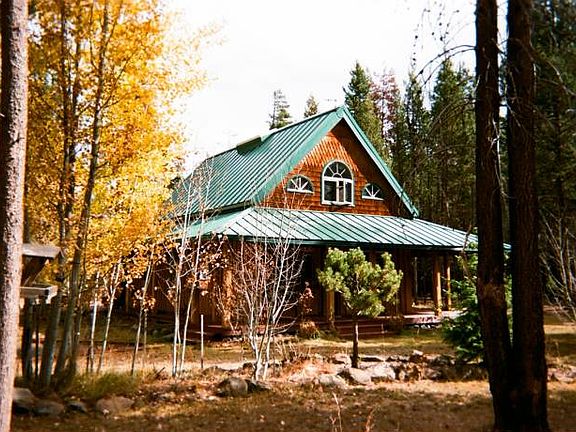 front of cabin