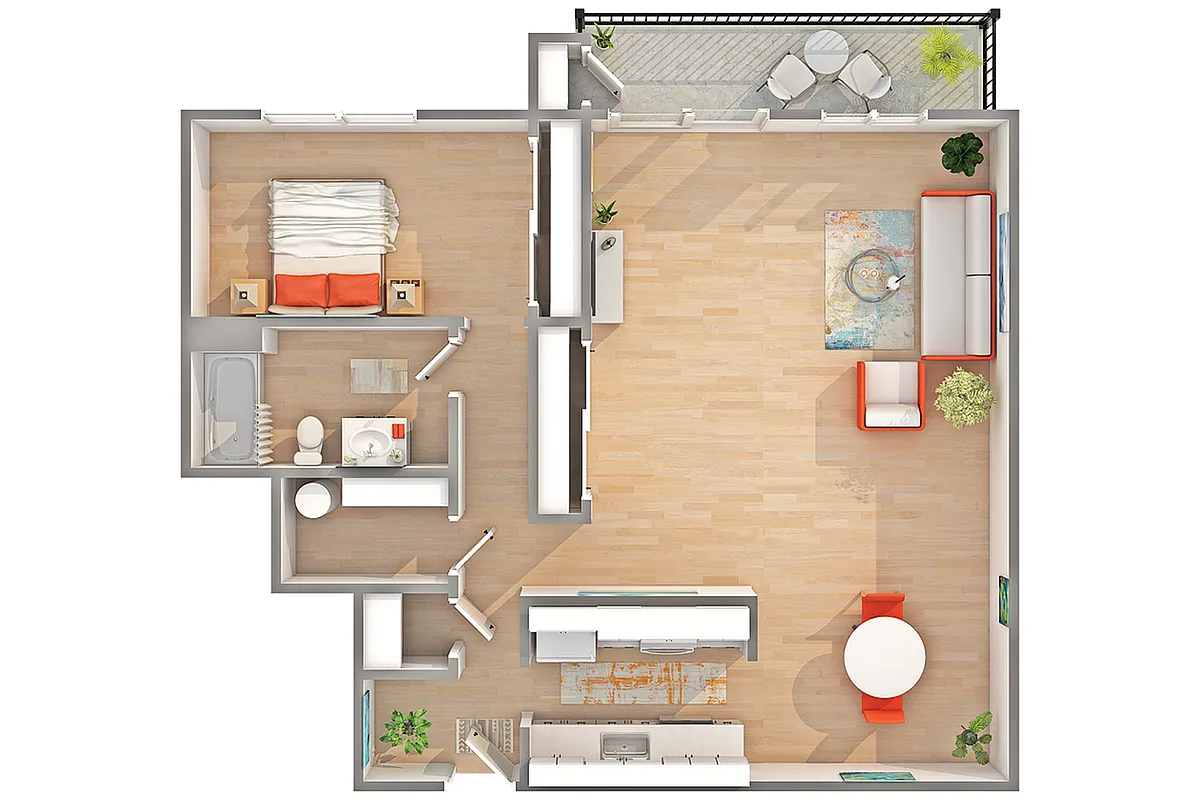 Floor plan A4