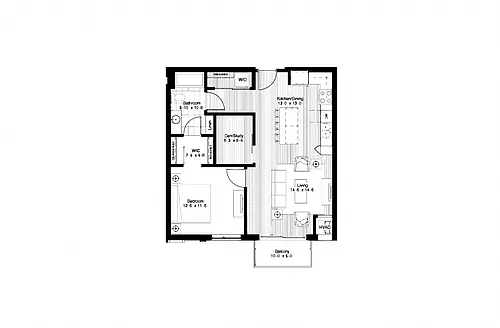 Floor plan A8