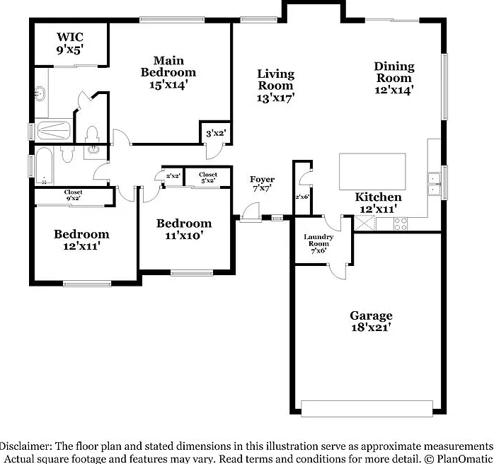 3 bed, 2.0 bath, 1431 sqft, $2,240 — Photo 2