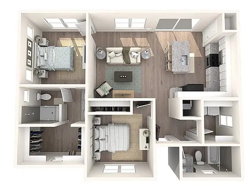 Floor plan C-B1