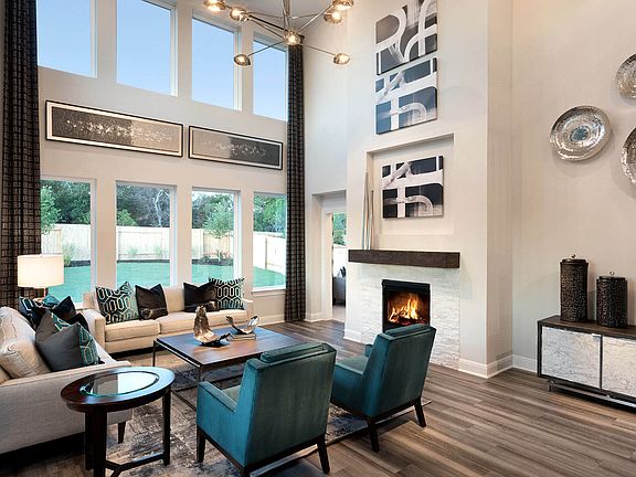 Enjoy catching up with the family in this cozy great room.