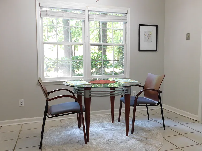 Sunny breakfast area