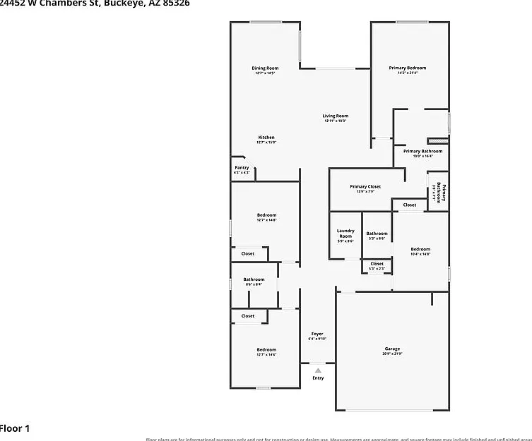 4 bed, 3.0 bath, 2168 sqft, $2,405 — Photo 2