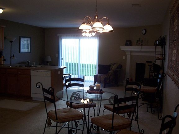 Living Area and Fireplace