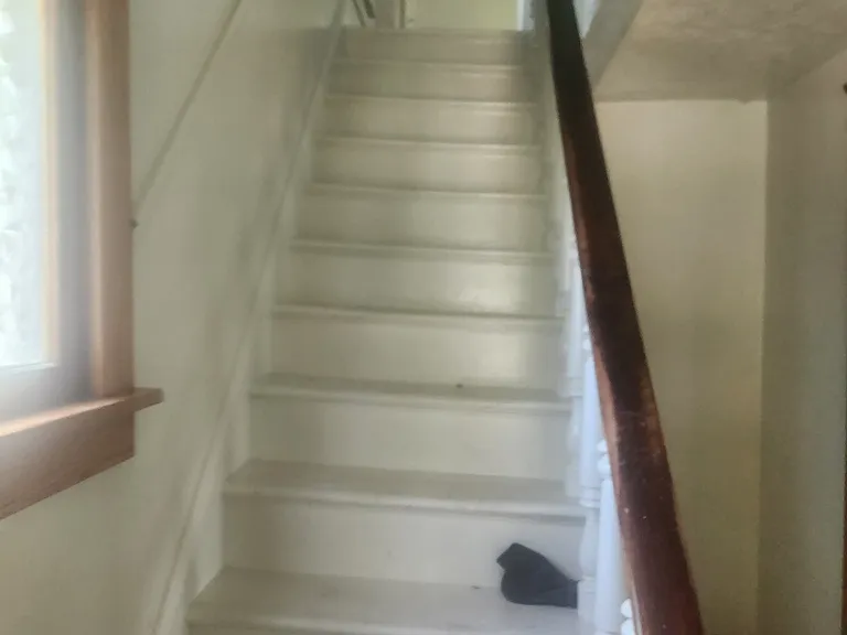 down stairs