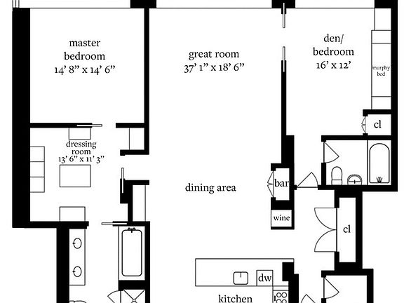 2nd image of 1 Morton Sq APT 2EW