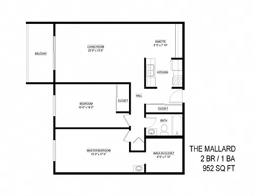 Floor plan The Mallard