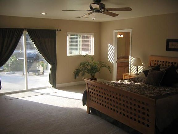 Master Bedroom with Slider to Backyard