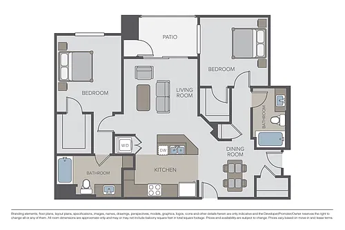Floor plan Plan 2B