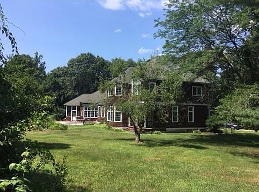 1.5 acres with large back yard and deck