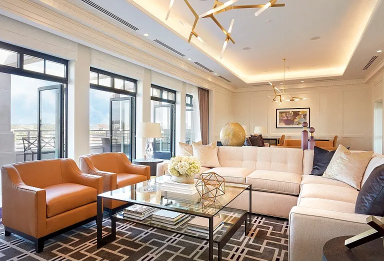 Escape from the chaos of the city in the well appointed Resident Lounge.