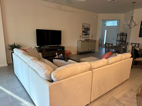 Family Room into Entry Area