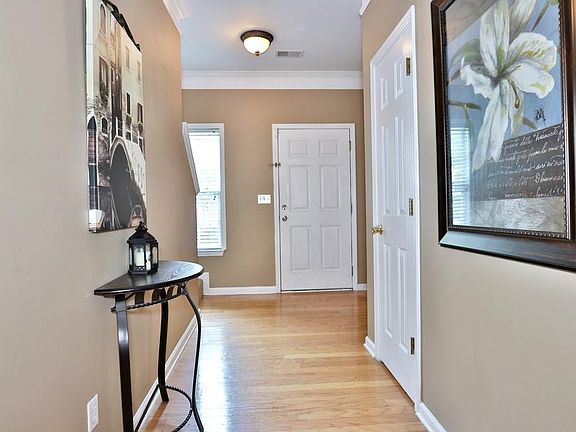Enter the home to an all hardwood floor...