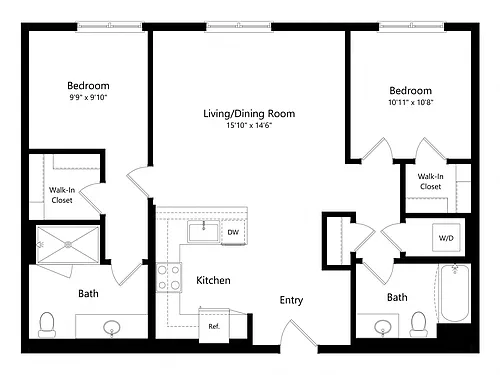 Floor plan B14
